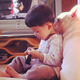 Illustration for article titled This Little Boy and Fat French Bulldog Are Best Friends Forever